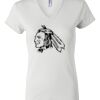 Women's Short Sleeve V-Neck T-Shirt Thumbnail