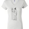 Women's Short Sleeve V-Neck T-Shirt Thumbnail