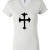 Women's Short Sleeve V-Neck T-Shirt Thumbnail