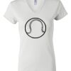 Women's Short Sleeve V-Neck T-Shirt Thumbnail