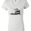 Women's Short Sleeve V-Neck T-Shirt Thumbnail