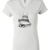 Women's Short Sleeve V-Neck T-Shirt Thumbnail
