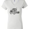 Women's Short Sleeve V-Neck T-Shirt Thumbnail