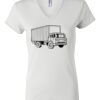 Women's Short Sleeve V-Neck T-Shirt Thumbnail
