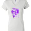 Women's Short Sleeve V-Neck T-Shirt Thumbnail