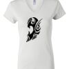Women's Short Sleeve V-Neck T-Shirt Thumbnail