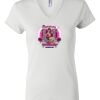 Women's Short Sleeve V-Neck T-Shirt Thumbnail