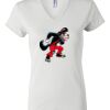 Women's Short Sleeve V-Neck T-Shirt Thumbnail