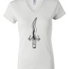 Women's Short Sleeve V-Neck T-Shirt Thumbnail