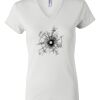 Women's Short Sleeve V-Neck T-Shirt Thumbnail