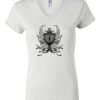 Women's Short Sleeve V-Neck T-Shirt Thumbnail