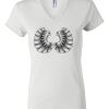 Women's Short Sleeve V-Neck T-Shirt Thumbnail
