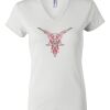 Women's Short Sleeve V-Neck T-Shirt Thumbnail