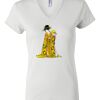 Women's Short Sleeve V-Neck T-Shirt Thumbnail