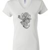 Women's Short Sleeve V-Neck T-Shirt Thumbnail