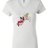 Women's Short Sleeve V-Neck T-Shirt Thumbnail
