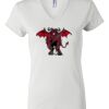 Women's Short Sleeve V-Neck T-Shirt Thumbnail