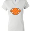 Women's Short Sleeve V-Neck T-Shirt Thumbnail