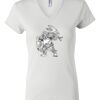 Women's Short Sleeve V-Neck T-Shirt Thumbnail