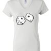 Women's Short Sleeve V-Neck T-Shirt Thumbnail