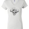 Women's Short Sleeve V-Neck T-Shirt Thumbnail