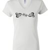 Women's Short Sleeve V-Neck T-Shirt Thumbnail