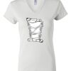 Women's Short Sleeve V-Neck T-Shirt Thumbnail