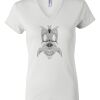 Women's Short Sleeve V-Neck T-Shirt Thumbnail