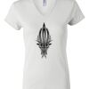 Women's Short Sleeve V-Neck T-Shirt Thumbnail