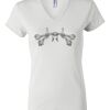 Women's Short Sleeve V-Neck T-Shirt Thumbnail