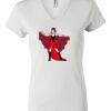Women's Short Sleeve V-Neck T-Shirt Thumbnail