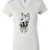 Women's Short Sleeve V-Neck T-Shirt Thumbnail