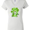 Women's Short Sleeve V-Neck T-Shirt Thumbnail