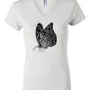 Women's Short Sleeve V-Neck T-Shirt Thumbnail