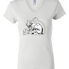 Women's Short Sleeve V-Neck T-Shirt Thumbnail