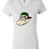 Women's Short Sleeve V-Neck T-Shirt Thumbnail
