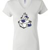 Women's Short Sleeve V-Neck T-Shirt Thumbnail