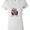 Women's Short Sleeve V-Neck T-Shirt Thumbnail