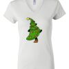 Women's Short Sleeve V-Neck T-Shirt Thumbnail