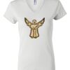 Women's Short Sleeve V-Neck T-Shirt Thumbnail