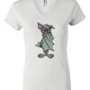 Women's Short Sleeve V-Neck T-Shirt Thumbnail