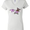 Women's Short Sleeve V-Neck T-Shirt Thumbnail