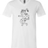 Men's Short Sleeve V-Neck T-Shirt Thumbnail