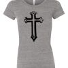Womens Tri-Blend Crew Thumbnail